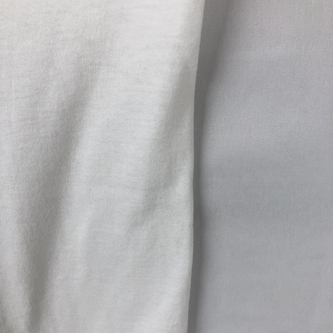 90'S SCREEN STARS Long Sleeve T-Shirt Made in USA Men's Size L Vintage cotton white type Vintage Second Hand