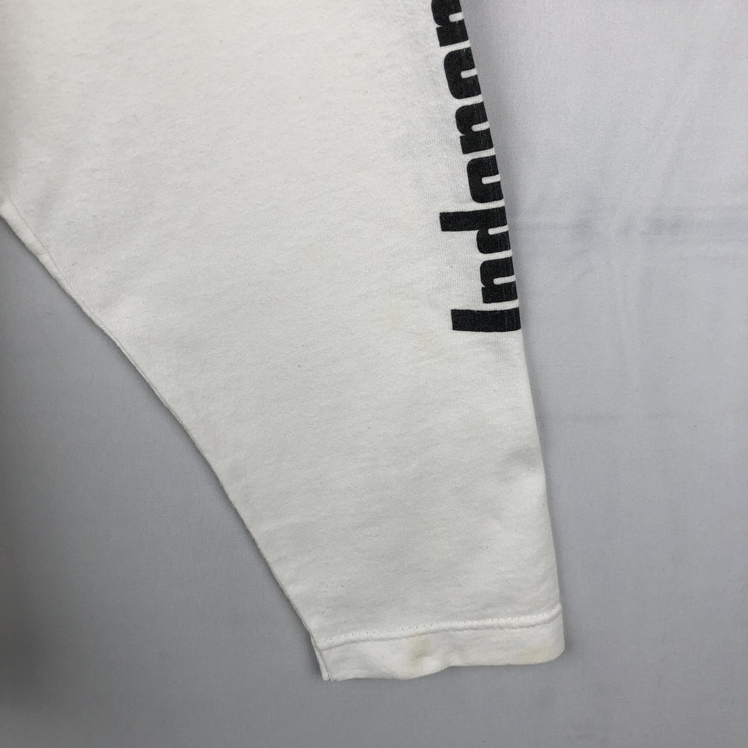 90'S Fruit of the Loom Screen Stars Long-Sleeve T-Shirt (Men's XL equivalent) cotton white type Vintage Second Hand