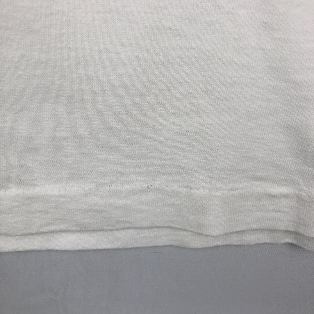 90'S Fruit of the Loom Screen Stars Long-Sleeve T-Shirt (Men's XL equivalent) cotton white type Vintage Second Hand