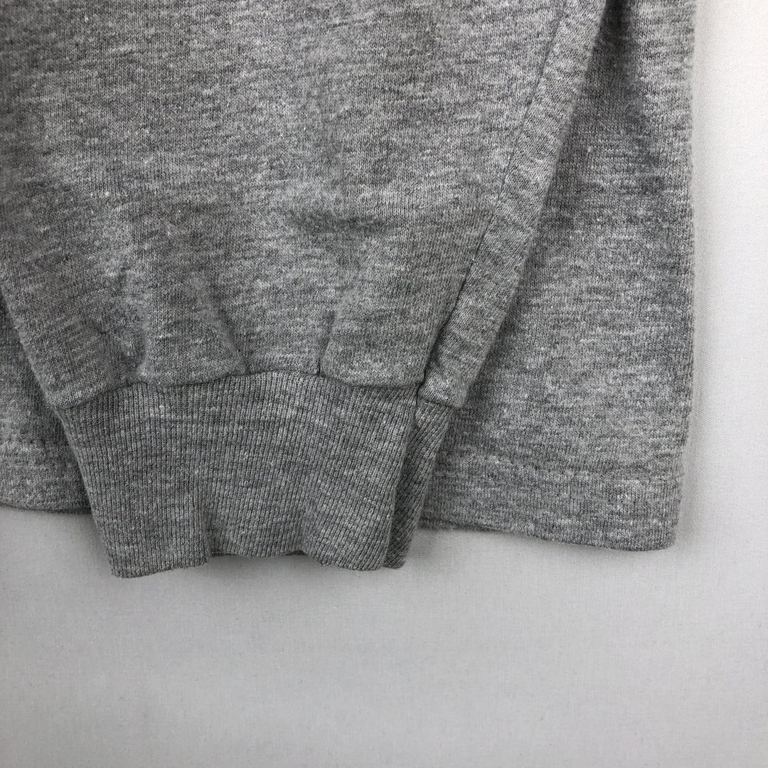 2000'S Harley-Davidson Motorcycle Long-Sleeve T-Shirt, Made in USA, Men's Size L (approx.) cotton gray type Vintage Second Hand