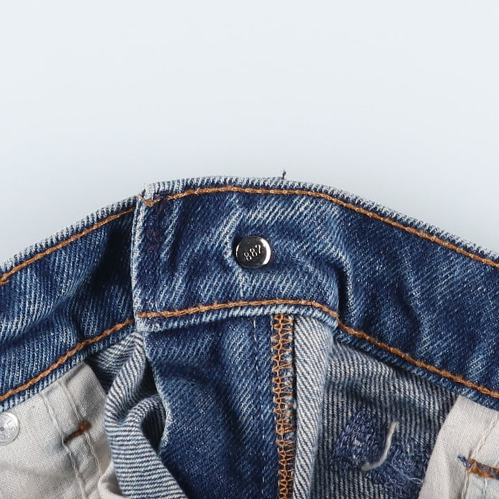 90'S Levi's 20505-0217 Orange Tab Tapered Denim Pants, Made in USA, Men's, Size 36, Vintage cotton blue type Vintage Second Hand