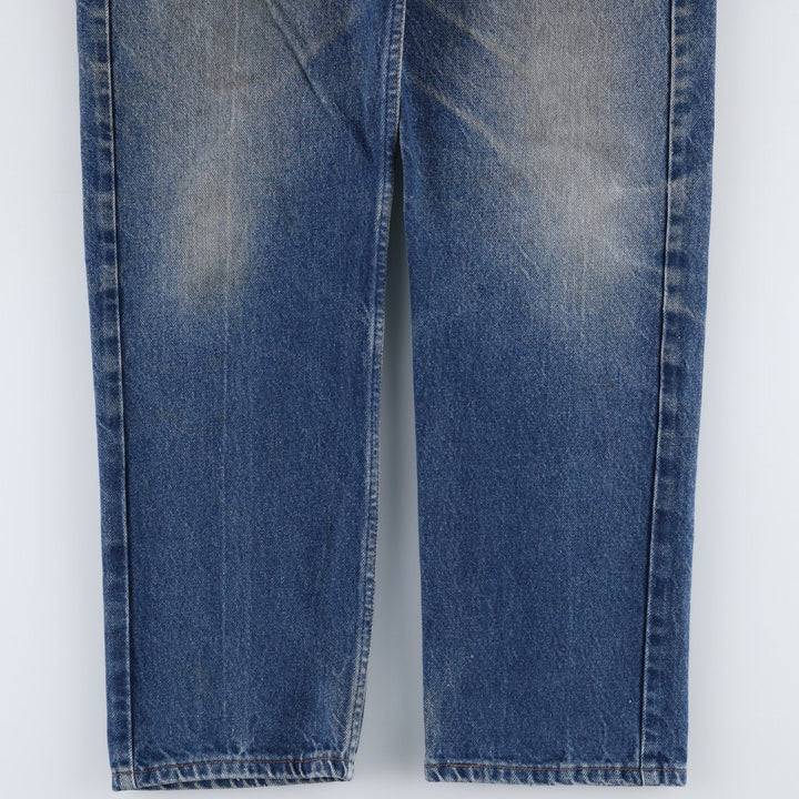 90'S Levi's 20505-0217 Orange Tab Tapered Denim Pants, Made in USA, Men's, Size 36, Vintage cotton blue type Vintage Second Hand