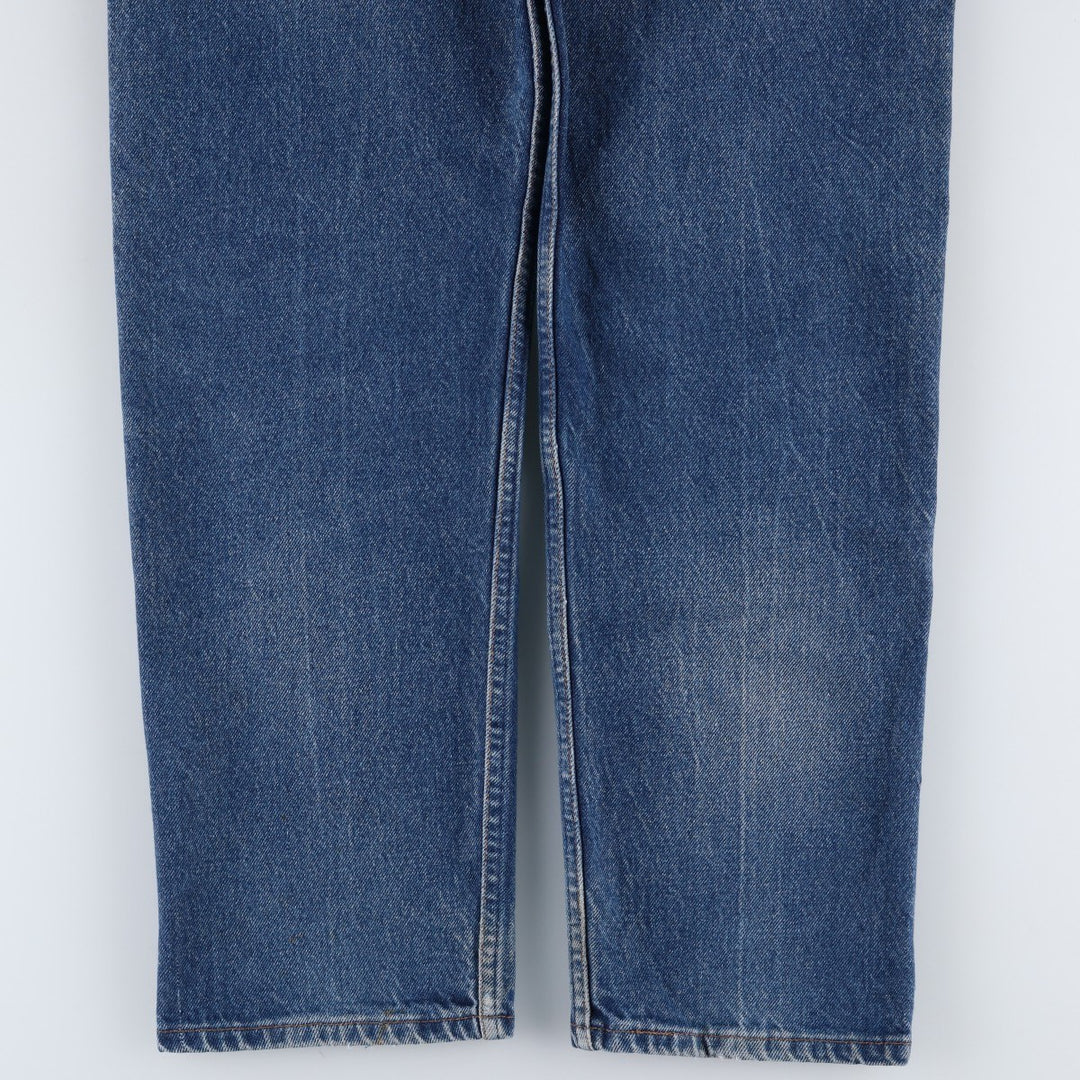 90'S Levi's 20505-0217 Orange Tab Tapered Denim Pants, Made in USA, Men's, Size 36, Vintage cotton blue type Vintage Second Hand