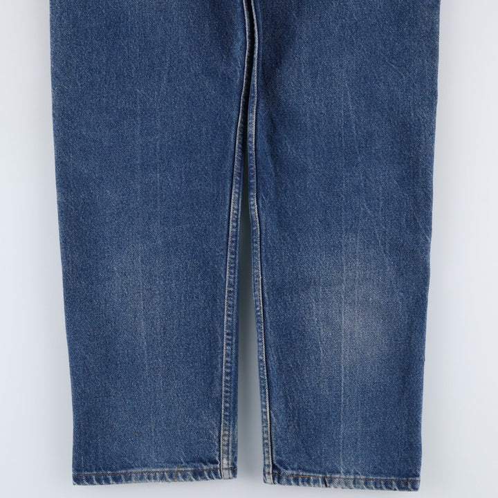 90'S Levi's 20505-0217 Orange Tab Tapered Denim Pants, Made in USA, Men's, Size 36, Vintage cotton blue type Vintage Second Hand
