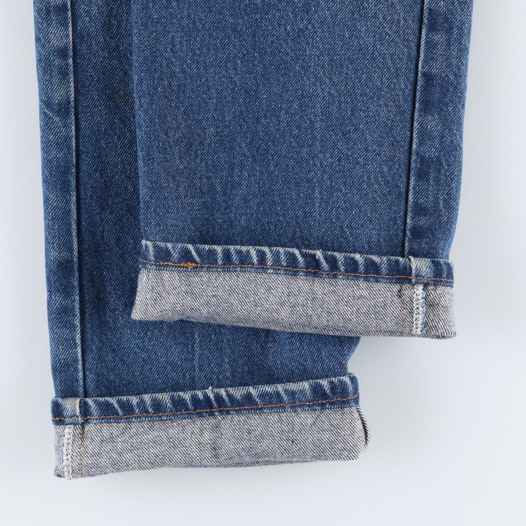90'S Levi's 20505-0217 Orange Tab Tapered Denim Pants, Made in USA, Men's, Size 36, Vintage cotton blue type Vintage Second Hand