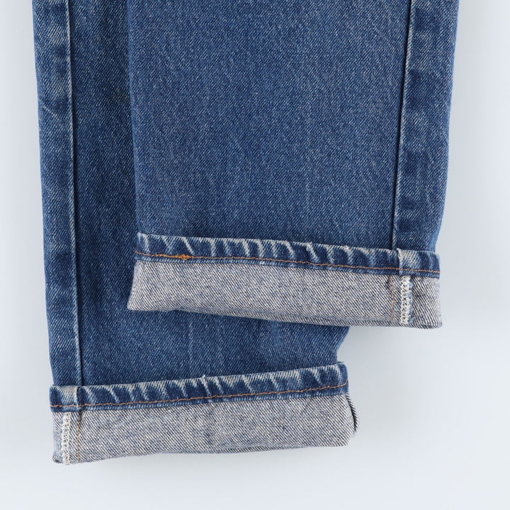 90'S Levi's 20505-0217 Orange Tab Tapered Denim Pants, Made in USA, Men's, Size 36, Vintage cotton blue type Vintage Second Hand