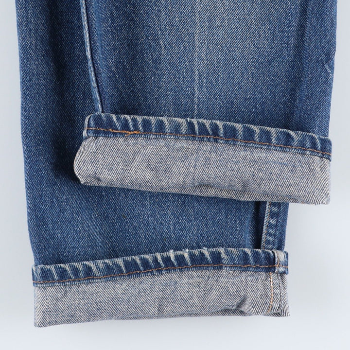 90'S Levi's 20505-0217 Orange Tab Tapered Denim Pants, Made in USA, Men's, Size 36, Vintage cotton blue type Vintage Second Hand