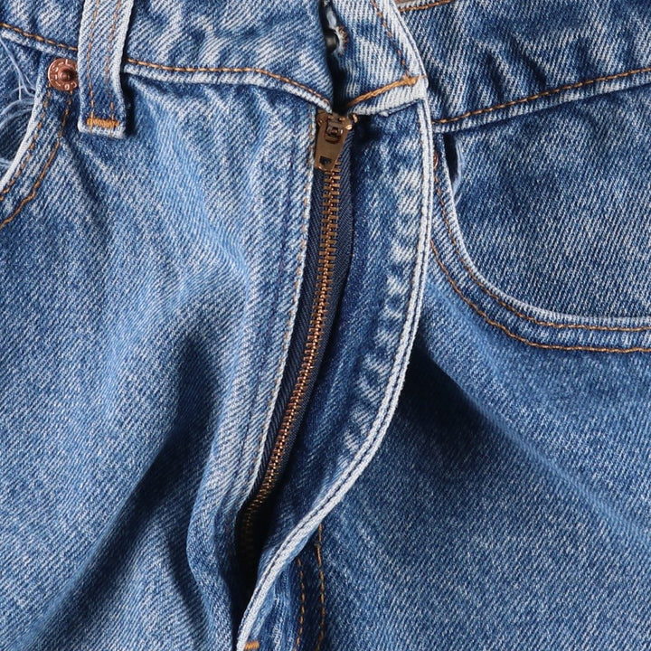 1990'S Levi's 505-0217 Regular Fit Straight Leg Tapered Denim Pants, Made in USA, Men's Size W33 (approx.), Vintage cotton blue type Vintage Second Hand