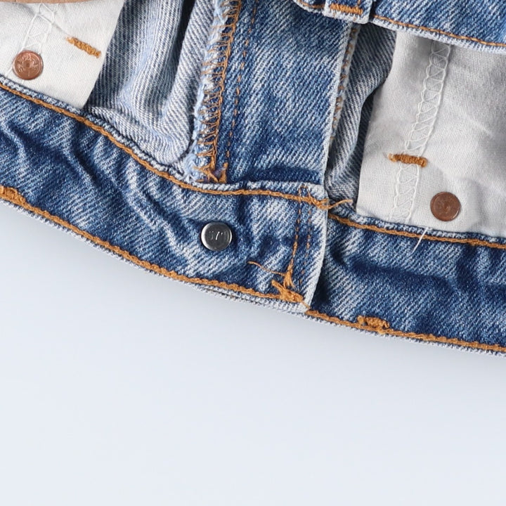 1990'S Levi's 505-0217 Regular Fit Straight Leg Tapered Denim Pants, Made in USA, Men's Size W33 (approx.), Vintage cotton blue type Vintage Second Hand