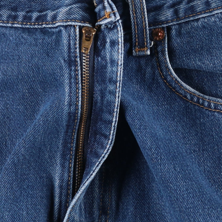 Levi's 505 Regular Fit Straight Leg Tapered Denim Pants, Men's Size W35 (approx.) unclear blue type Vintage Second Hand