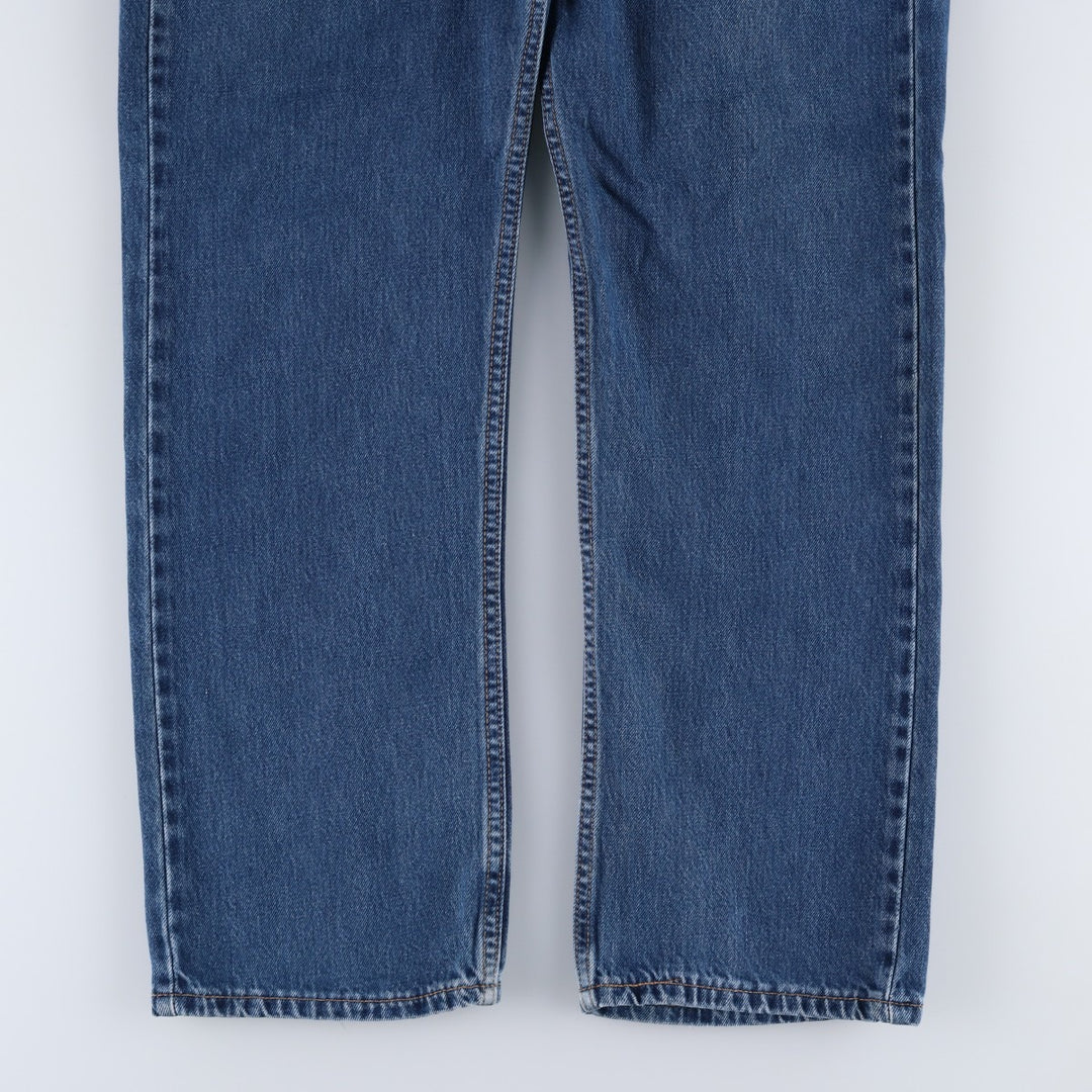 Levi's 505 Regular Fit Straight Leg Tapered Denim Pants, Men's Size W35 (approx.) unclear blue type Vintage Second Hand