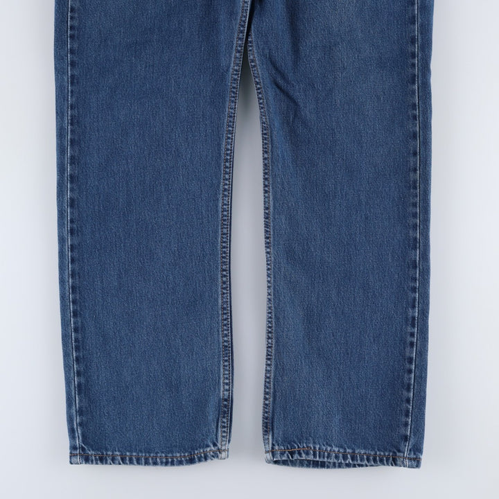 Levi's 505 Regular Fit Straight Leg Tapered Denim Pants, Men's Size W35 (approx.) unclear blue type Vintage Second Hand