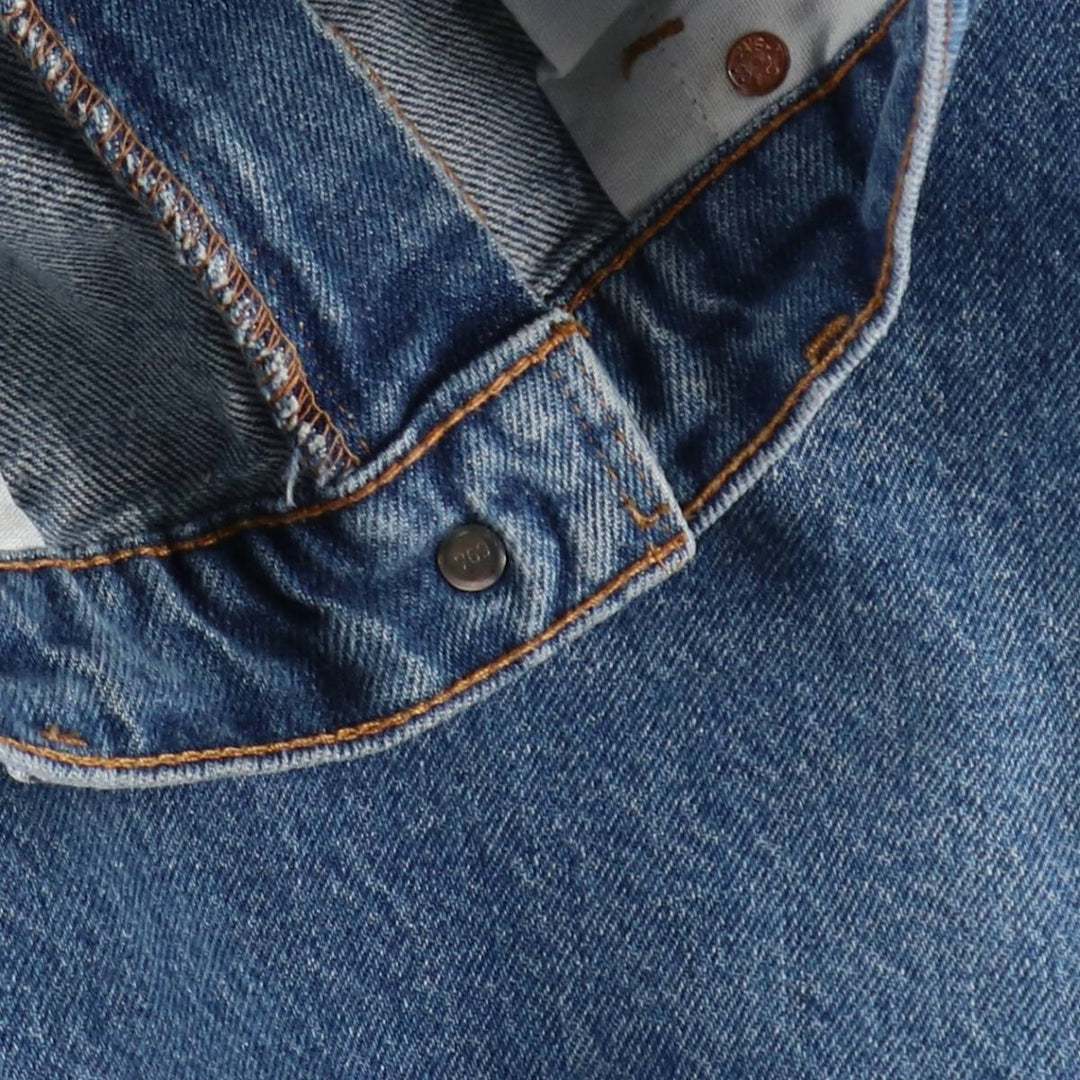 90'S Levi's 505 REGULAR FIT STRAIGHT LEG Orange Tab Tapered Denim Pants Men's W33 Vintage cotton blue type Vintage Second Hand