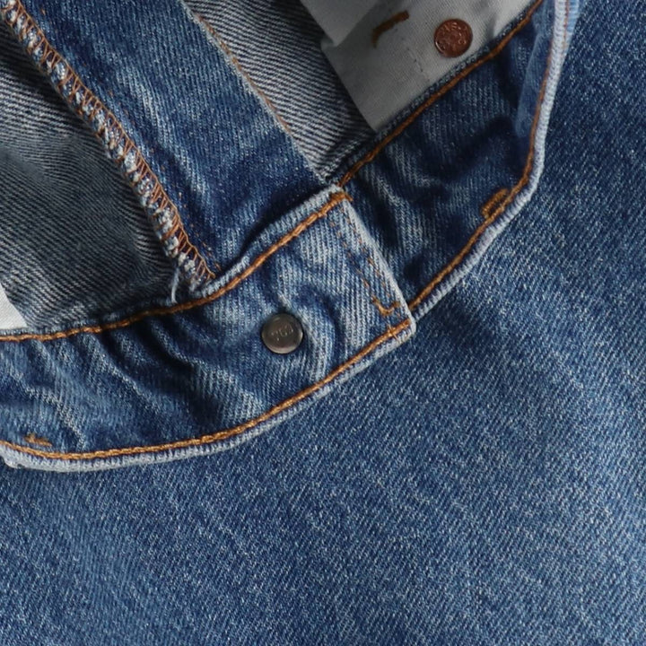 90'S Levi's 505 REGULAR FIT STRAIGHT LEG Orange Tab Tapered Denim Pants Men's W33 Vintage cotton blue type Vintage Second Hand