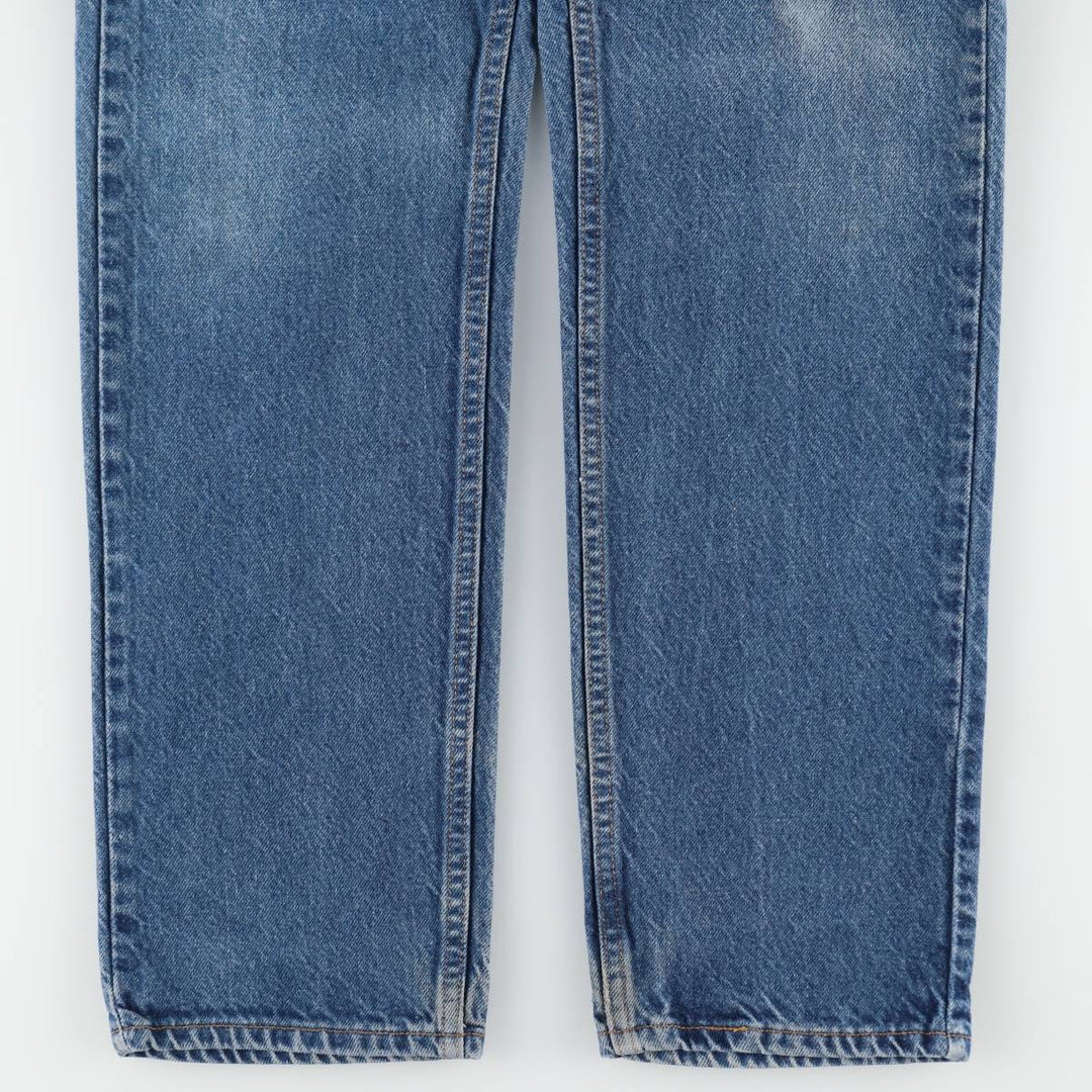 90'S Levi's 505 REGULAR FIT STRAIGHT LEG Orange Tab Tapered Denim Pants Men's W33 Vintage cotton blue type Vintage Second Hand