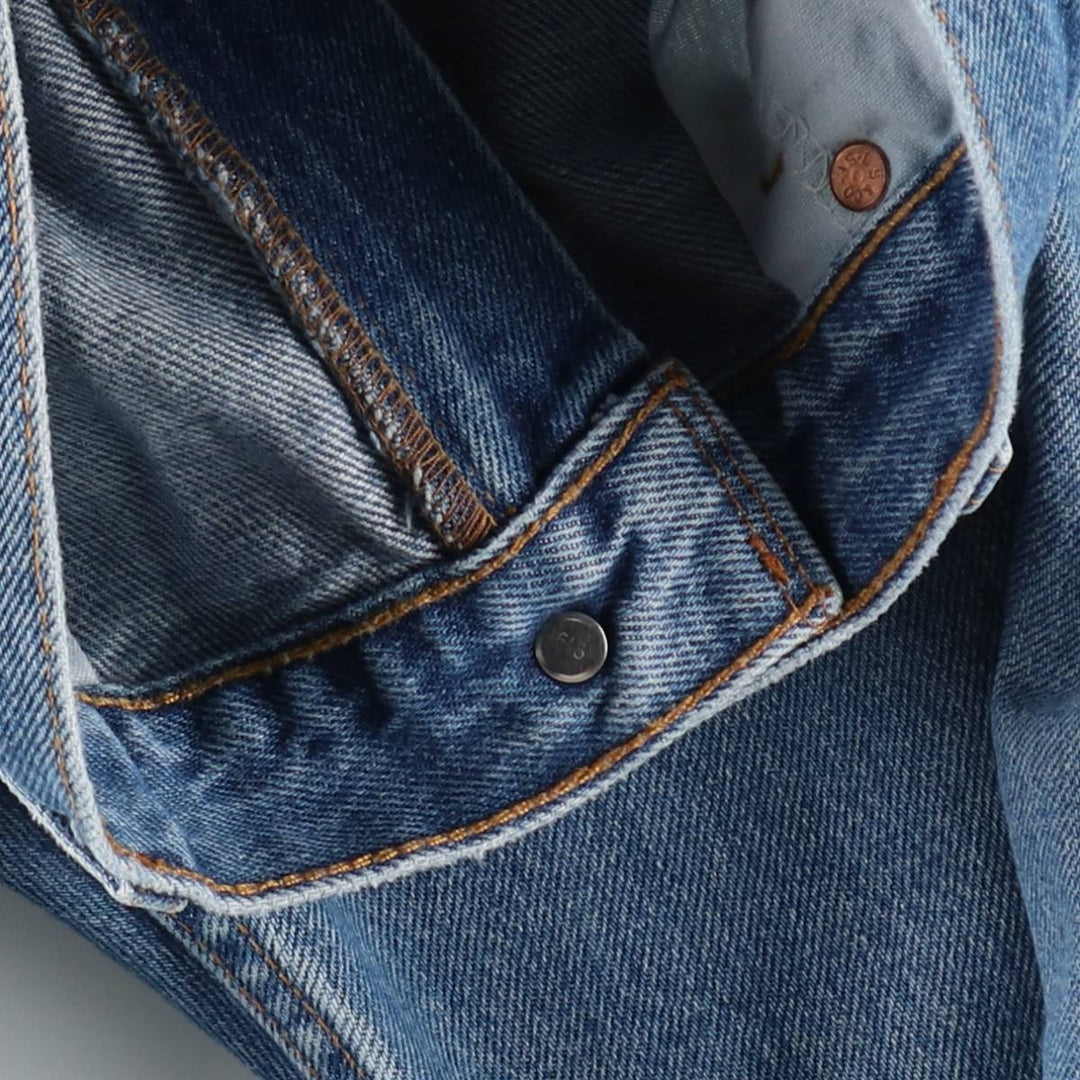 Levi's 505 tapered denim pants for men, size W34 unclear blue type Vintage Second Hand