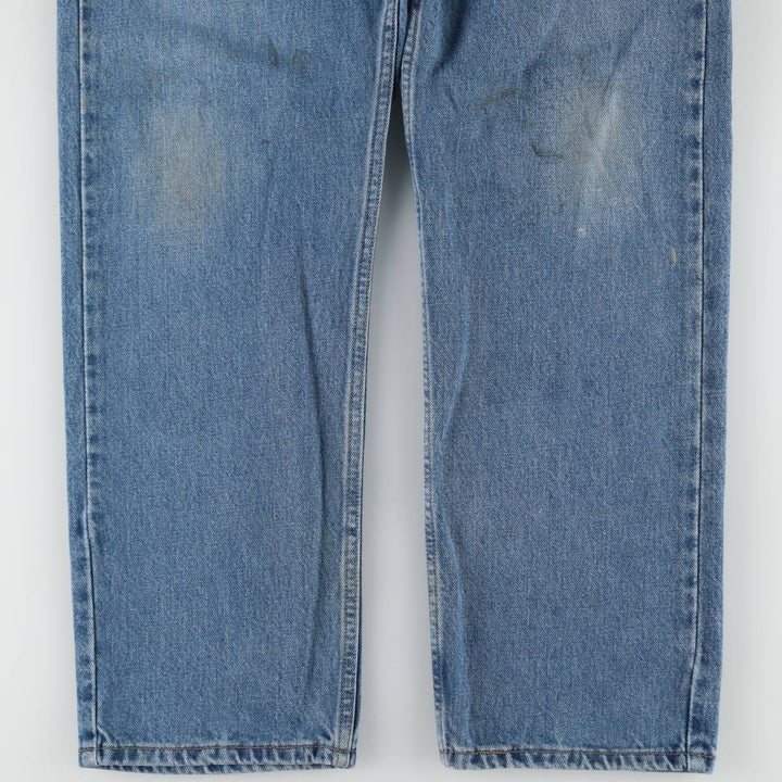 Levi's 505 tapered denim pants for men, size W34 unclear blue type Vintage Second Hand