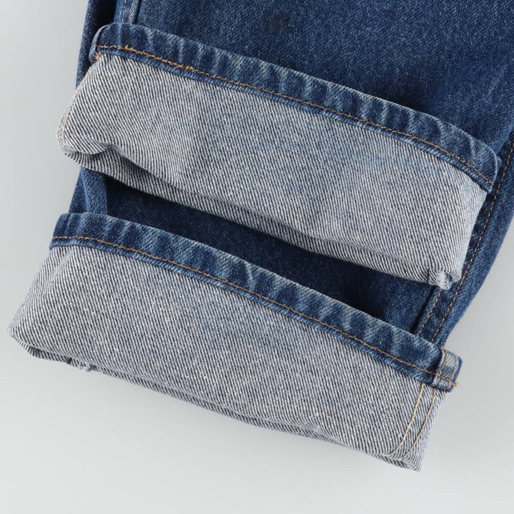 90'S Levi's 505 REGULAR FIT STRAIGHT LEG tapered denim pants for men, size W34, vintage cotton blue type Vintage Second Hand