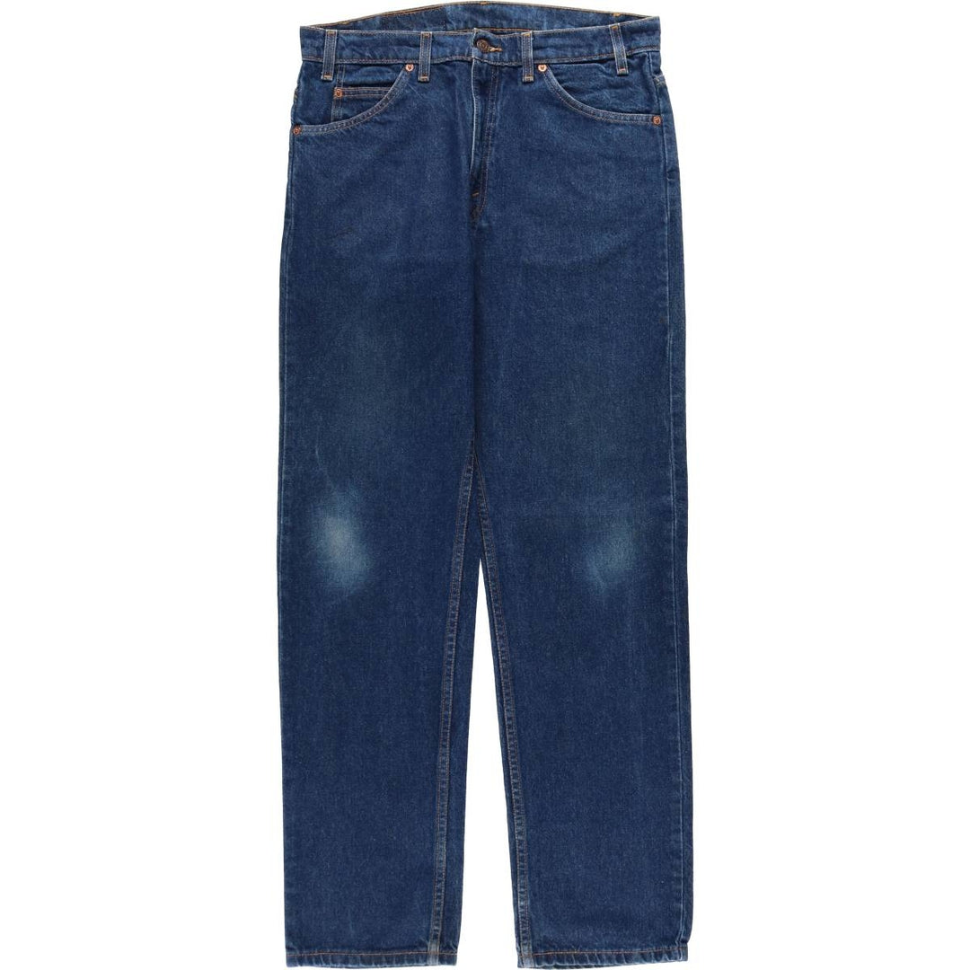 1990'S Levi's 505 Orange Tab Tapered Denim Pants, Men's Size W34 (approx.), Vintage cotton blue type Vintage Second Hand