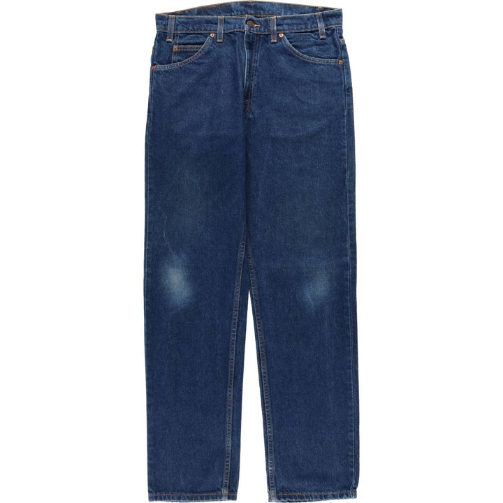 1990'S Levi's 505 Orange Tab Tapered Denim Pants, Men's Size W34 (approx.), Vintage cotton blue type Vintage Second Hand