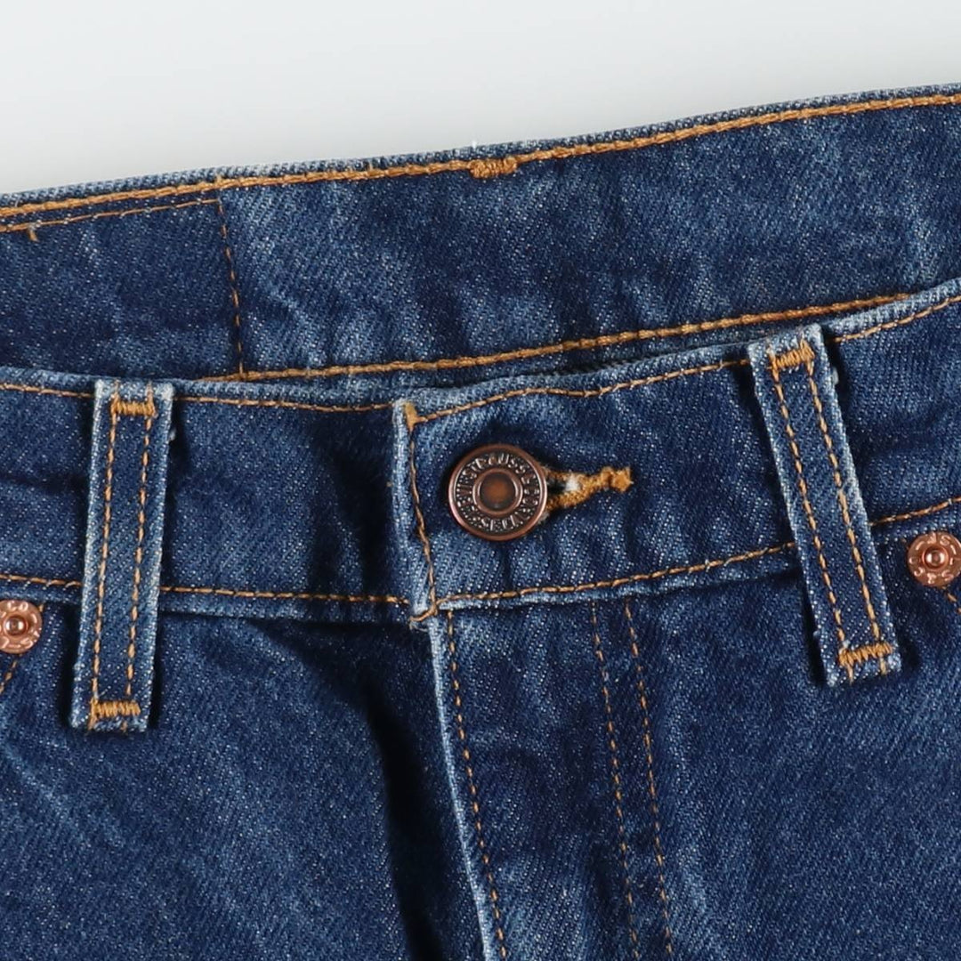1990'S Levi's 505 Orange Tab Tapered Denim Pants, Men's Size W34 (approx.), Vintage cotton blue type Vintage Second Hand