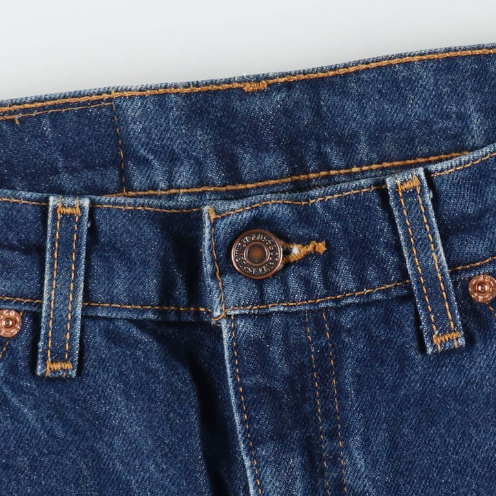 1990'S Levi's 505 Orange Tab Tapered Denim Pants, Men's Size W34 (approx.), Vintage cotton blue type Vintage Second Hand