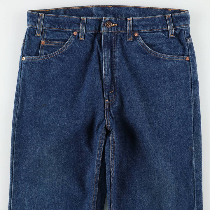 1990'S Levi's 505 Orange Tab Tapered Denim Pants, Men's Size W34 (approx.), Vintage cotton blue type Vintage Second Hand