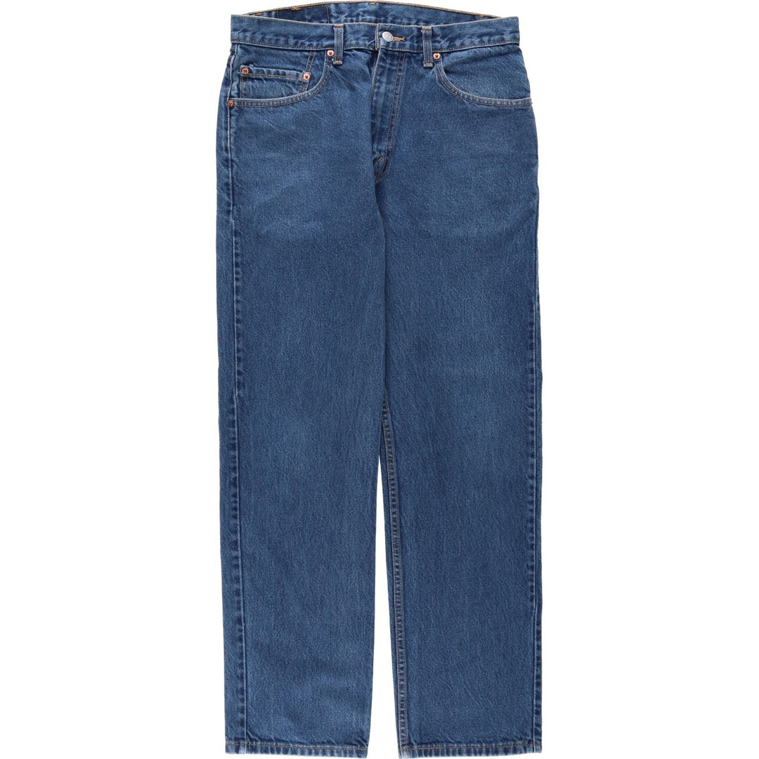 2000'S Levi's 505 Regular Fit Straight Leg Tapered Denim Pants, Made in Canada, Men's Size W32 cotton blue type Vintage Second Hand