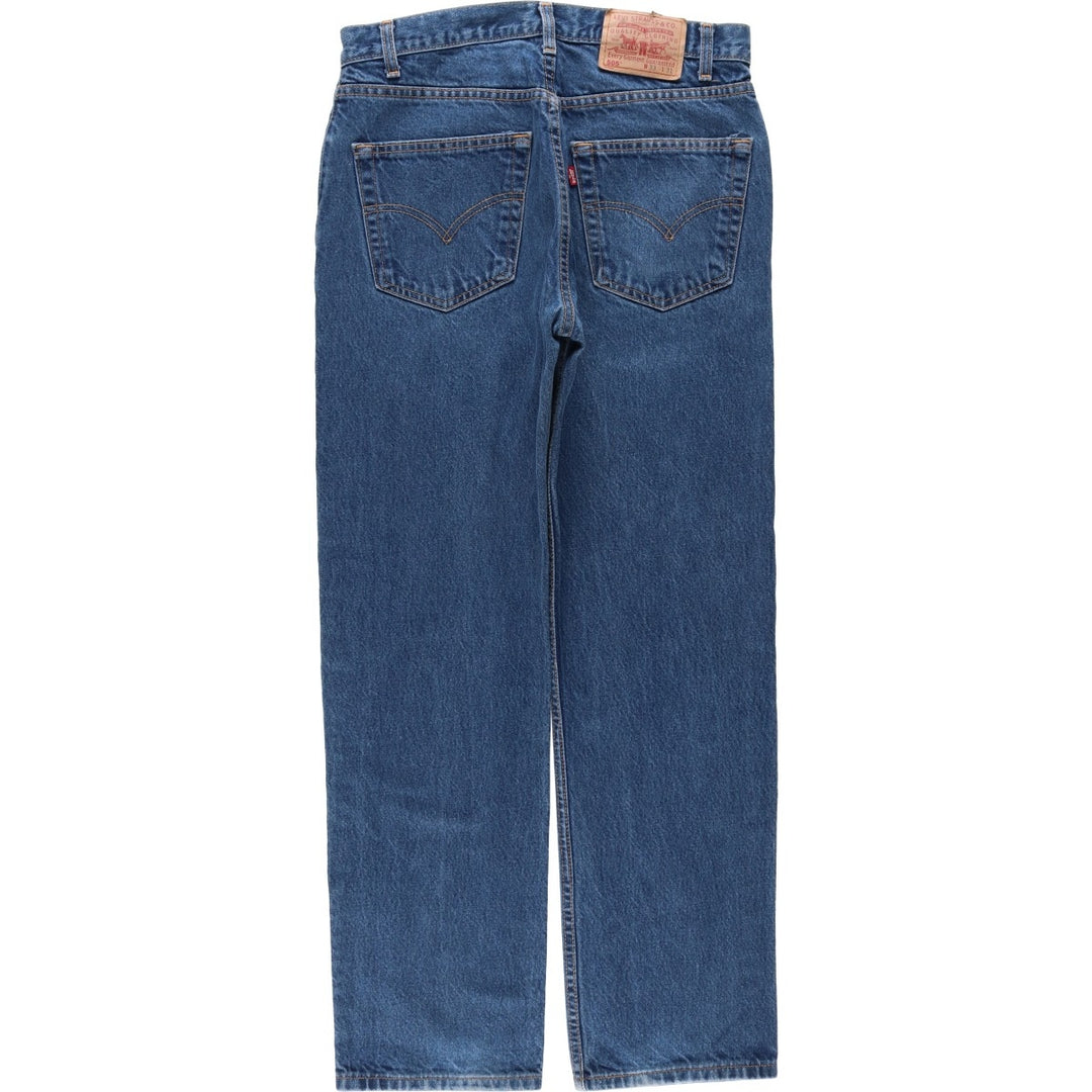 2000'S Levi's 505 Regular Fit Straight Leg Tapered Denim Pants, Made in Canada, Men's Size W32 cotton blue type Vintage Second Hand
