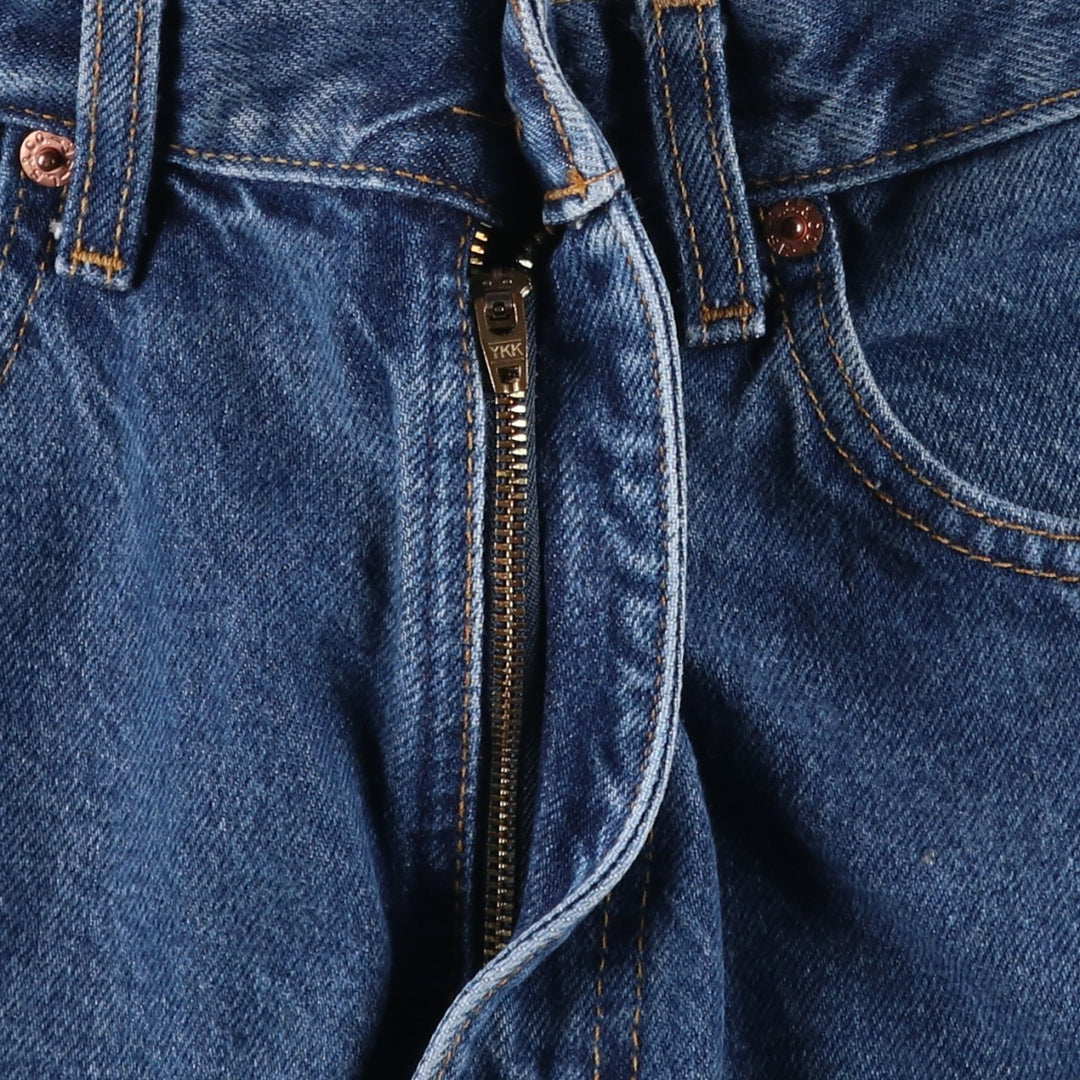 2000'S Levi's 505 Regular Fit Straight Leg Tapered Denim Pants, Made in Canada, Men's Size W32 cotton blue type Vintage Second Hand