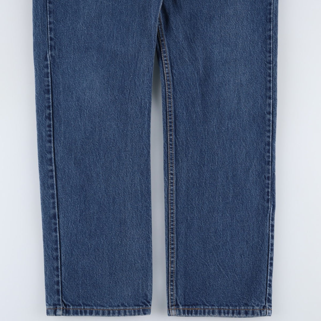 2000'S Levi's 505 Regular Fit Straight Leg Tapered Denim Pants, Made in Canada, Men's Size W32 cotton blue type Vintage Second Hand