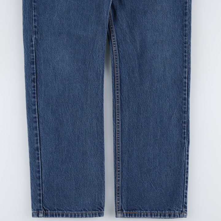 2000'S Levi's 505 Regular Fit Straight Leg Tapered Denim Pants, Made in Canada, Men's Size W32 cotton blue type Vintage Second Hand