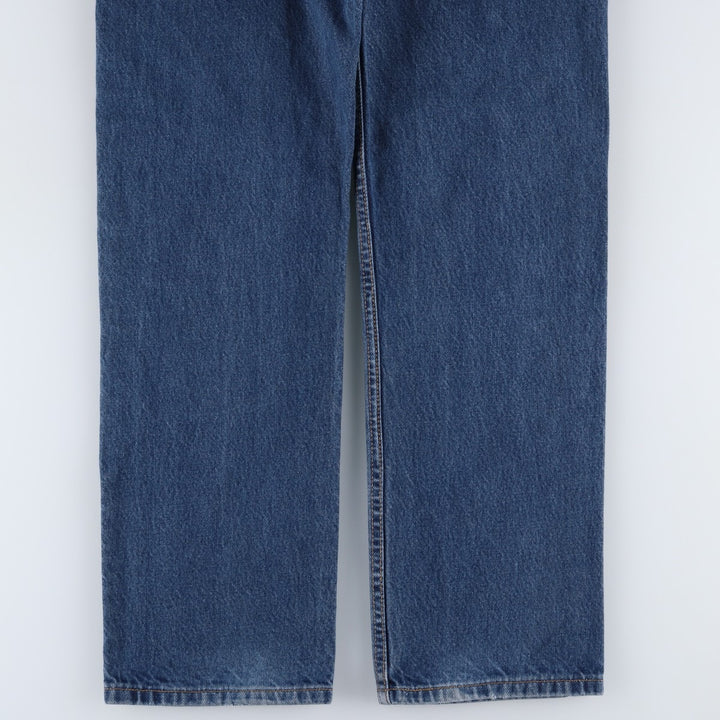 2000'S Levi's 505 Regular Fit Straight Leg Tapered Denim Pants, Made in Canada, Men's Size W32 cotton blue type Vintage Second Hand