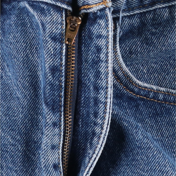 00'S Levi's 505 REGULAR FIT STRAIGHT LEG tapered denim pants for men, size w31 cotton blue type Vintage Second Hand