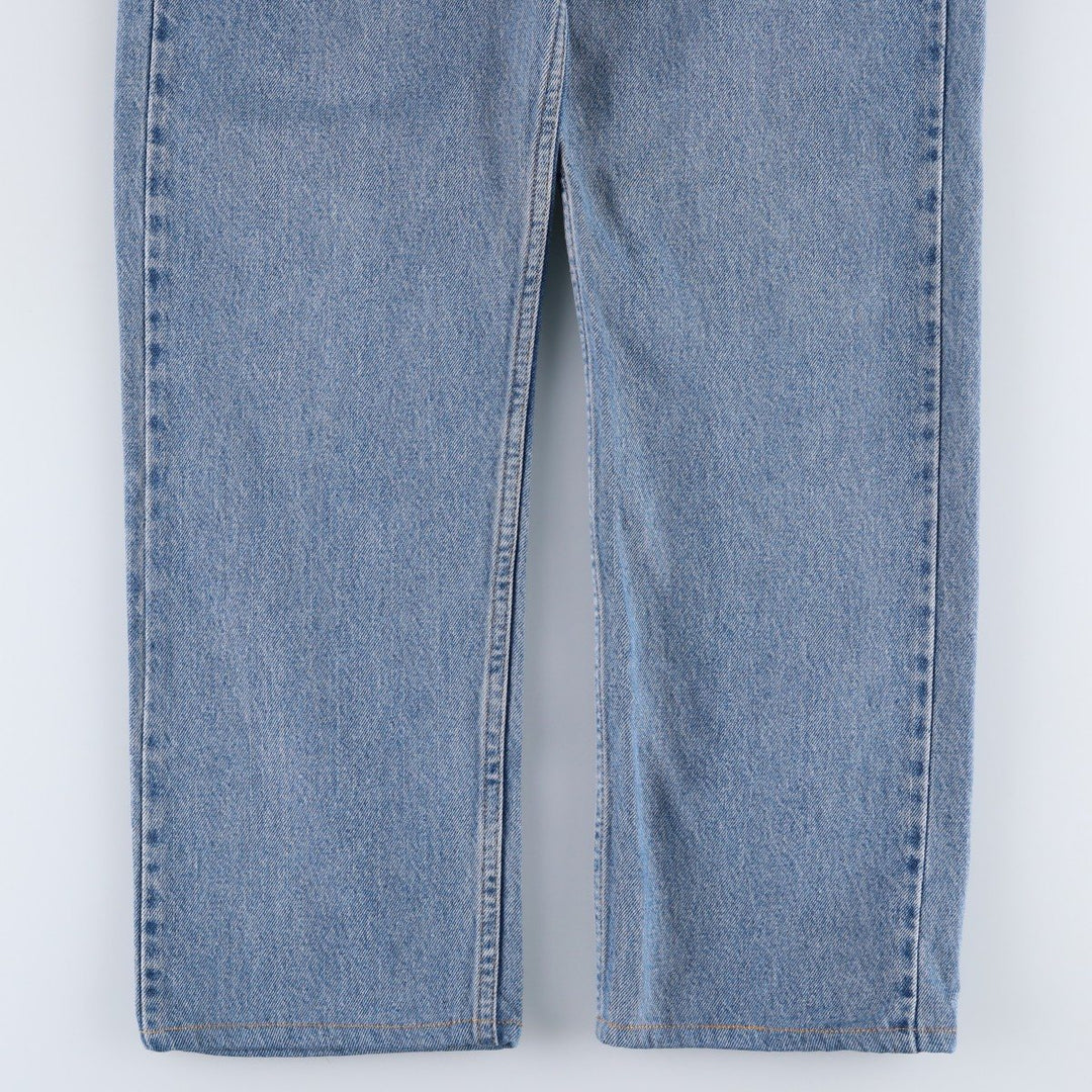 90'S Levi's 505 REGULAR FIT STRAIGHT LEG tapered denim pants for men, W32 equivalent, vintage cotton blue type Vintage Second Hand