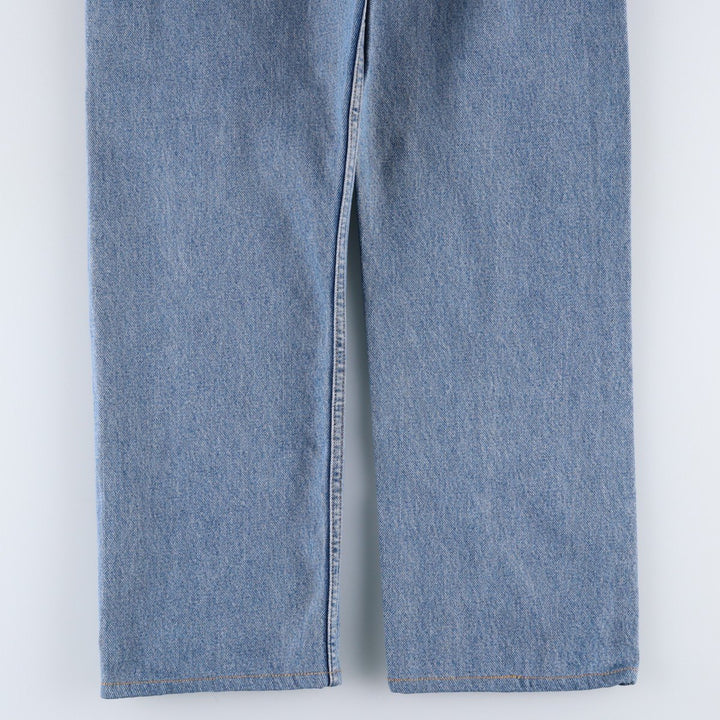 90'S Levi's 505 REGULAR FIT STRAIGHT LEG tapered denim pants for men, W32 equivalent, vintage cotton blue type Vintage Second Hand
