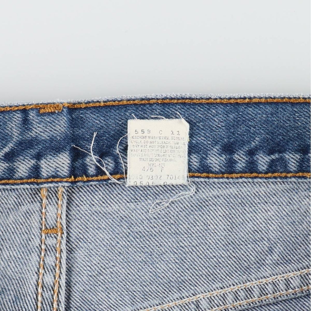 2000'S Levi's 505 Regular Fit Straight Leg Tapered Denim Pants, Made in Canada, Men's Size W31 (approx.) cotton blue type Vintage Second Hand