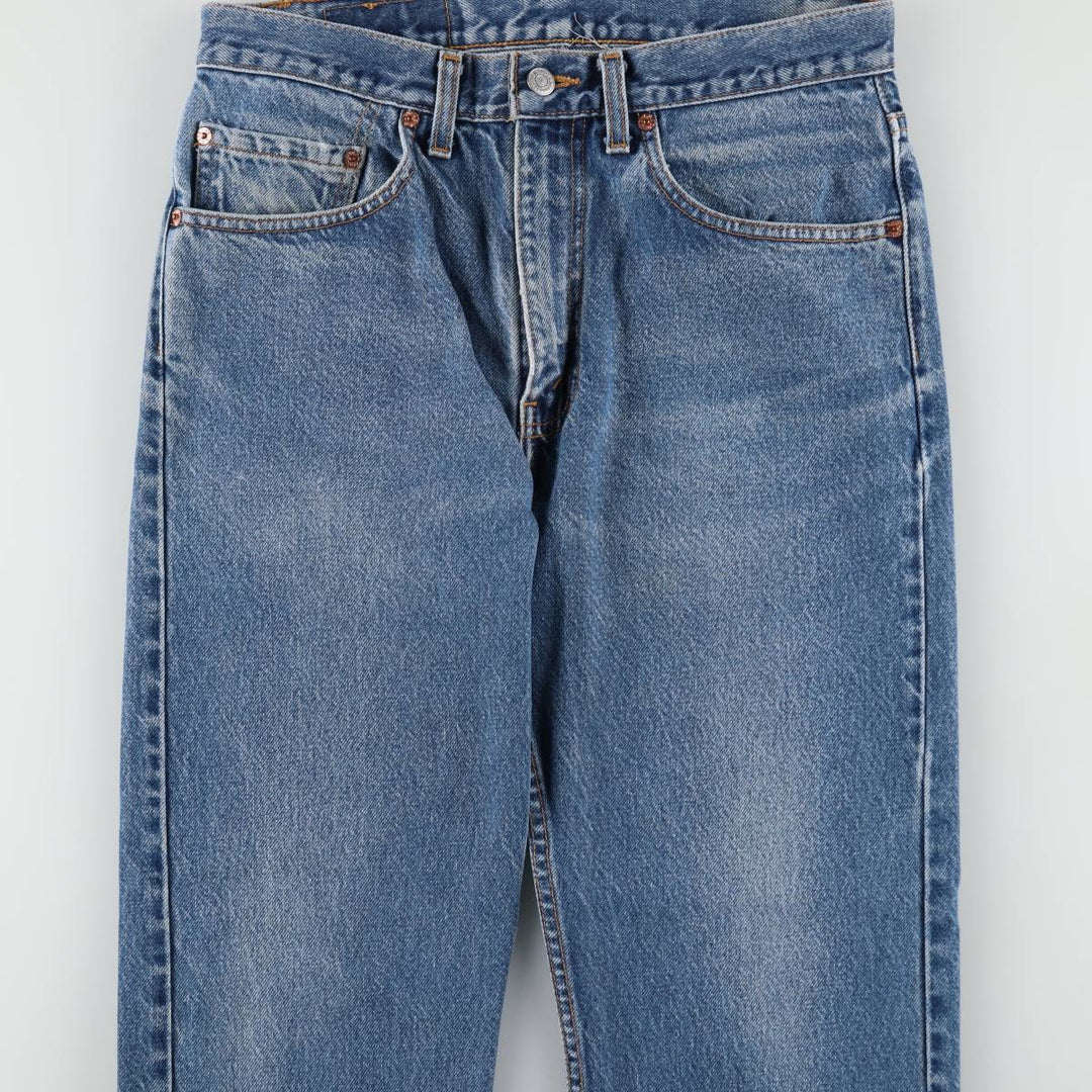 2000'S Levi's 505 Regular Fit Straight Leg Tapered Denim Pants, Made in Canada, Men's Size W31 (approx.) cotton blue type Vintage Second Hand