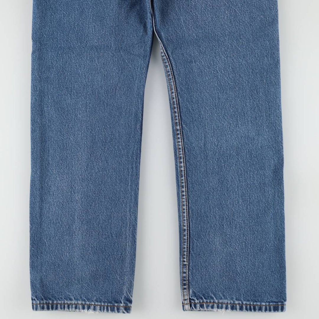 2000'S Levi's 505 Regular Fit Straight Leg Tapered Denim Pants, Made in Canada, Men's Size W31 (approx.) cotton blue type Vintage Second Hand