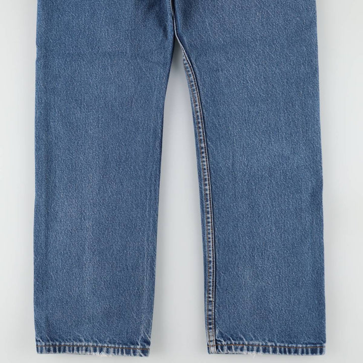2000'S Levi's 505 Regular Fit Straight Leg Tapered Denim Pants, Made in Canada, Men's Size W31 (approx.) cotton blue type Vintage Second Hand
