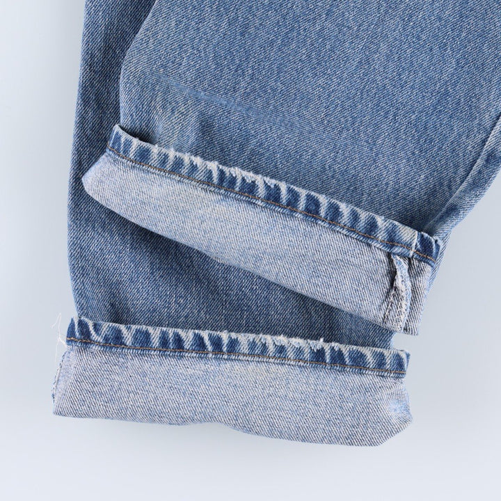 1980'S Levi's 505 Regular Fit Straight Leg Tapered Denim Pants, Men's Size W33 (approx.) unclear blue type Vintage Second Hand