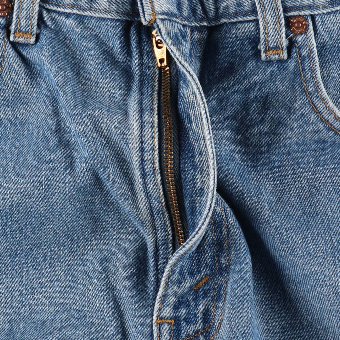 1990'S Levi's 505 Regular Fit Straight Leg Tapered Denim Pants, Made in Canada, Men's Size W33 (approx.), Vintage cotton blue type Vintage Second Hand
