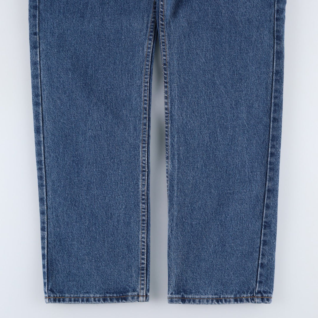 1990'S Levi's 505-0254 Original Fit Straight Leg Tapered Denim Pants, Made in Canada, Men's W35 (approx.), Vintage cotton blue type Vintage Second Hand