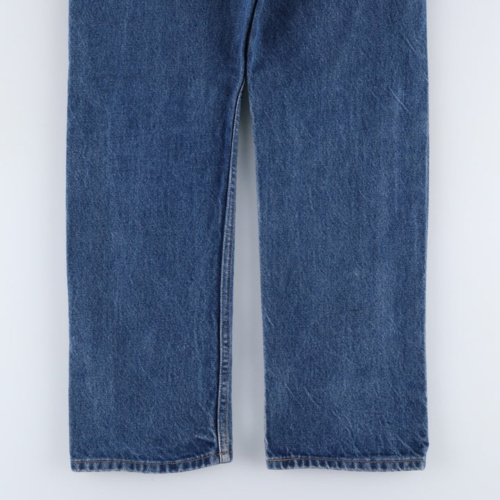 00'S Levi's 505 REGULAR FIT STRAIGHT LEG tapered denim pants for men, W30 equivalent cotton blue type Vintage Second Hand