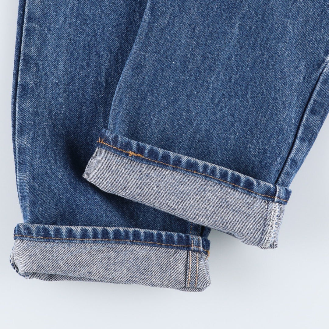 00'S Levi's 505 REGULAR FIT STRAIGHT LEG tapered denim pants for men, W30 equivalent cotton blue type Vintage Second Hand