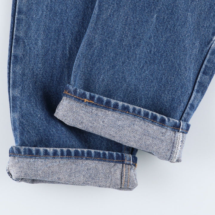 00'S Levi's 505 REGULAR FIT STRAIGHT LEG tapered denim pants for men, W30 equivalent cotton blue type Vintage Second Hand
