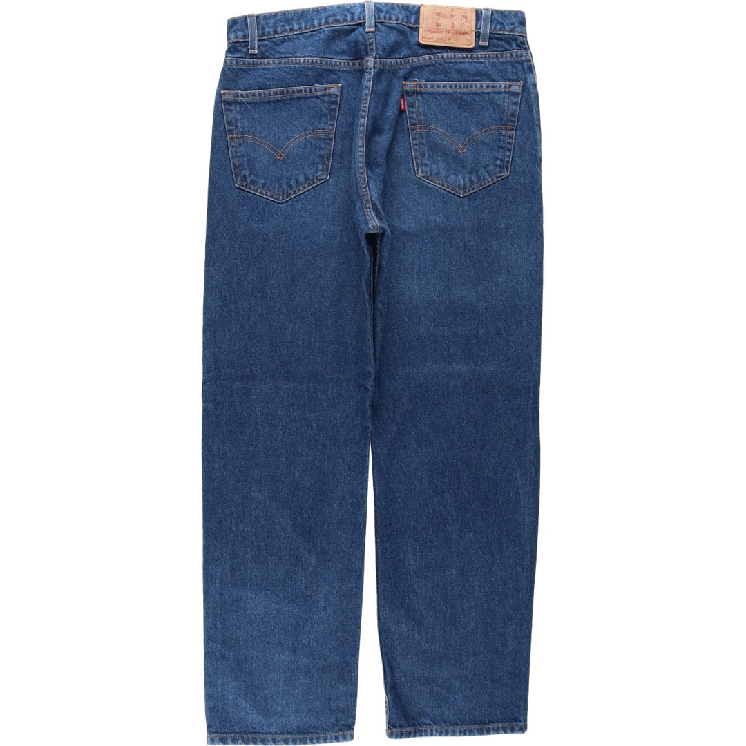 1990'S Levi's 505-0216 Regular Fit Straight Leg Tapered Denim Pants, Men's Size W35 (approx.), Vintage cotton blue type Vintage Second Hand