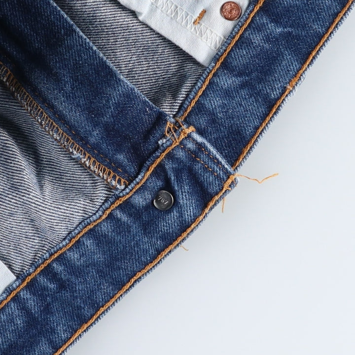 1990'S Levi's 505-0216 Regular Fit Straight Leg Tapered Denim Pants, Men's Size W35 (approx.), Vintage cotton blue type Vintage Second Hand