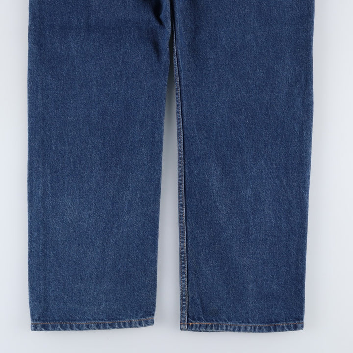1990'S Levi's 505-0216 Regular Fit Straight Leg Tapered Denim Pants, Men's Size W35 (approx.), Vintage cotton blue type Vintage Second Hand