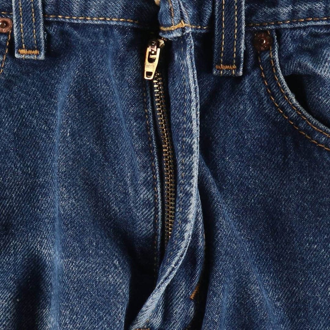 Levi's 505 REGULAR FIT tapered denim pants for men, size w33 cotton blue type Vintage Second Hand